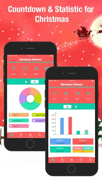 The first screenshot Christmas Planner. publishes on its own App Store listing.
